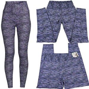 No Boundaries Sueded Crossover Waist Purple NOBO Junior Ankle Leggings - NWT